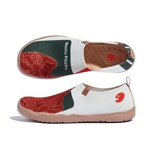 UIN Men's Loafers Travel Knitted Walking Casual Shoes (Toledo 1- Macchu Picchu)